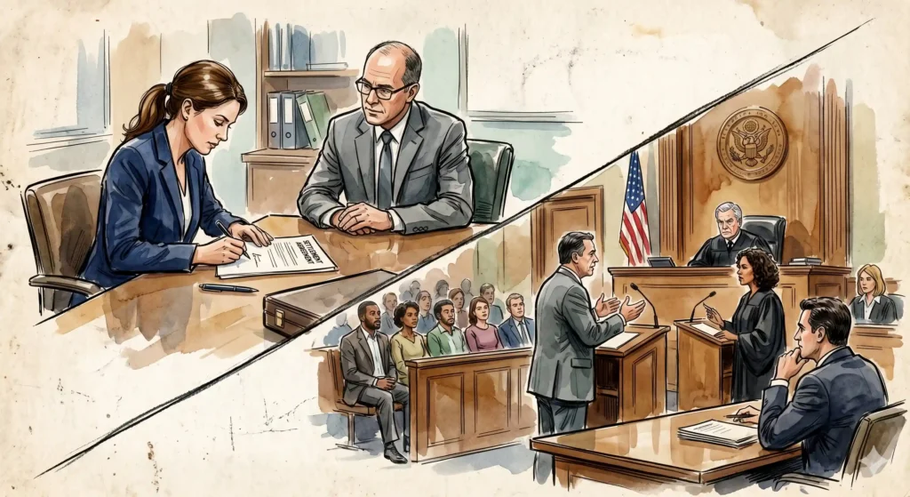 Is It Better to Settle or Go to Trial for a Car Accident in Georgia?